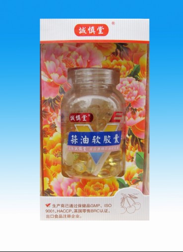 上海诚慎堂百合康牌蒜油软胶囊