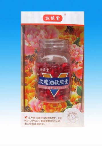 上海诚慎堂玫瑰油软胶囊