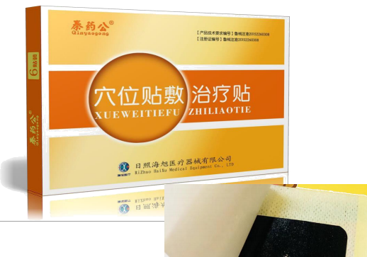 穴位贴敷治疗贴 12 贴装