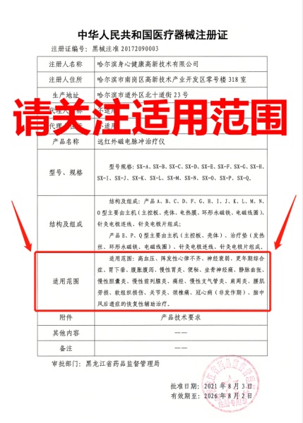 远红外磁电脉冲治疗仪